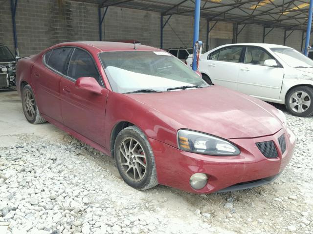 2G2WR524741100236 - 2004 PONTIAC GRAND PRIX მუქწითელი ფოტო 1