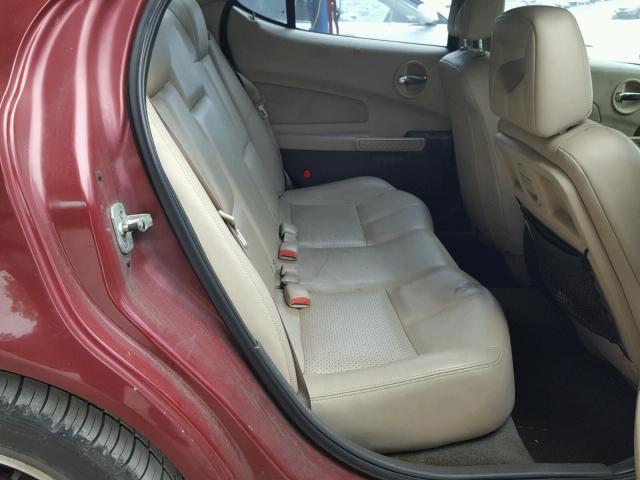 2G2WR524741100236 - 2004 PONTIAC GRAND PRIX მუქწითელი ფოტო 6