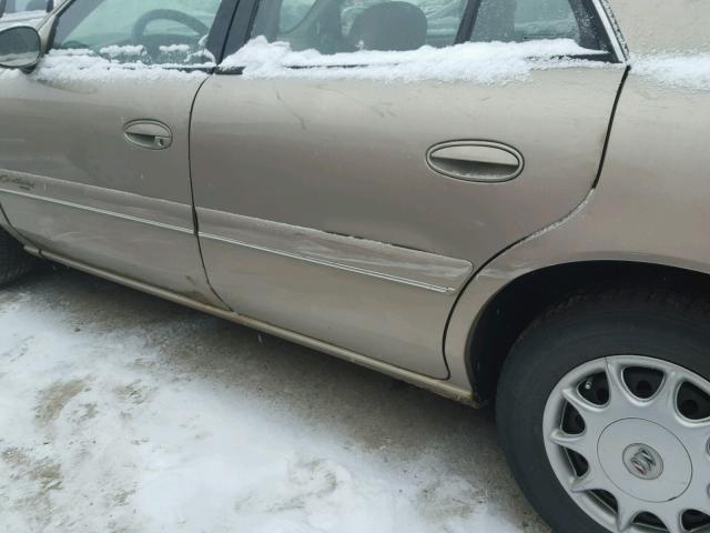 2G4WS52J811261689 - 2001 BUICK CENTURY CU BEIGE photo 10