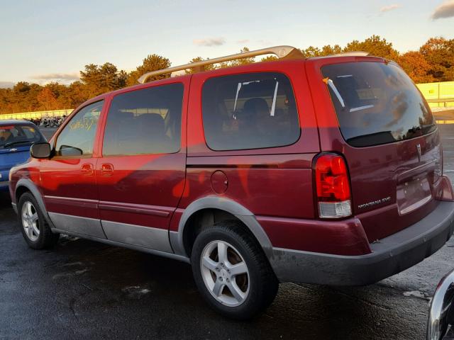 1GMDX33L15D277661 - 2005 PONTIAC MONTANA SV MAROON photo 3