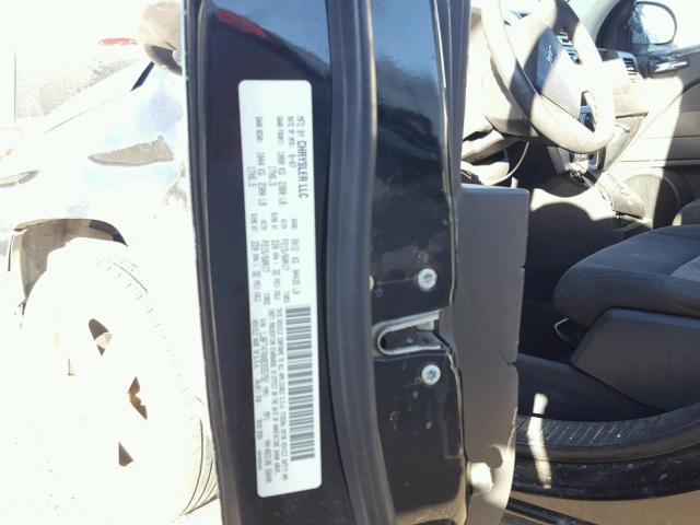 1J8FT470X8D555792 - 2008 JEEP COMPASS SP BLACK photo 10