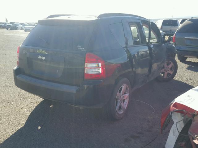 1J8FT470X8D555792 - 2008 JEEP COMPASS SP BLACK photo 4