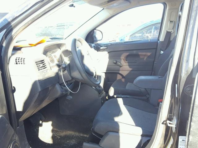 1J8FT470X8D555792 - 2008 JEEP COMPASS SP BLACK photo 5