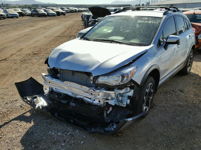 JF2GPAKC7GH320534 - 2016 SUBARU CROSSTREK SILVER photo 2