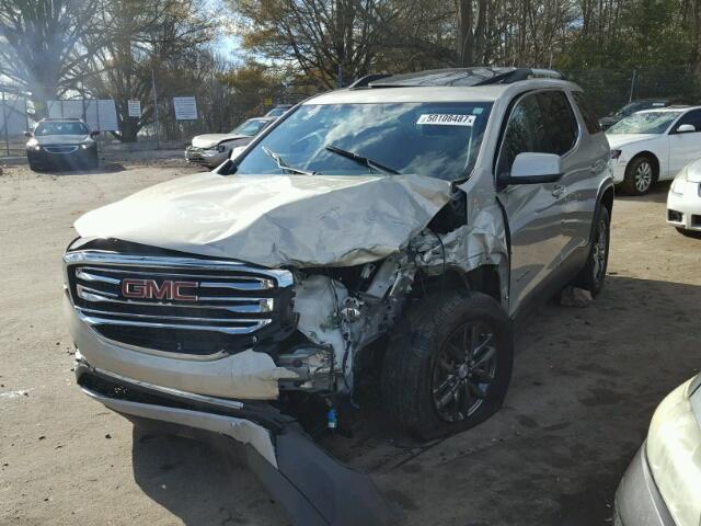 1GKKNMLS6HZ160992 - 2017 GMC ACADIA SLT Qızıl foto 2