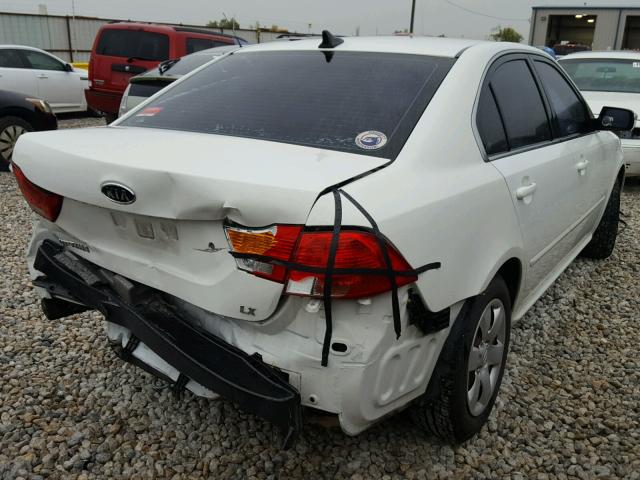 KNAGE228795315065 - 2009 KIA OPTIMA WHITE photo 4