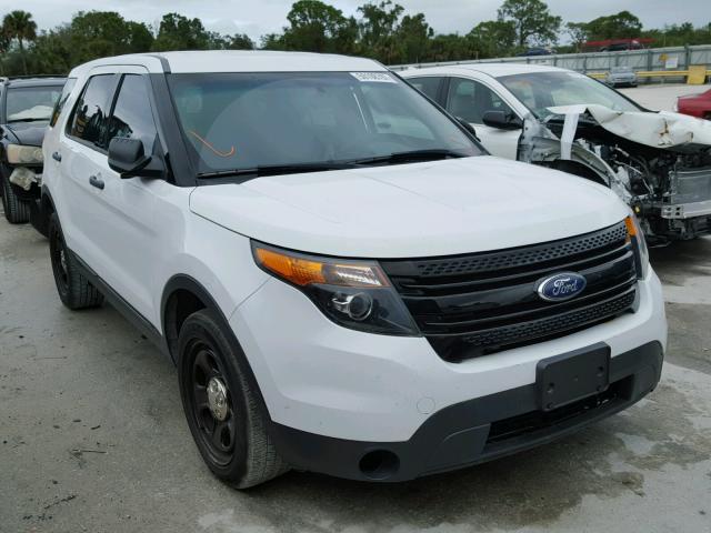 1FM5K8AR9FGA66277 - 2015 FORD EXPLORER P WHITE photo 1