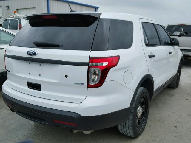 1FM5K8AR9FGA66277 - 2015 FORD EXPLORER P WHITE photo 4