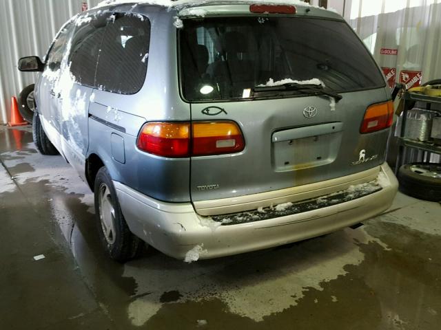 4T3ZF13C3YU266542 - 2000 TOYOTA SIENNA LE GRAY photo 3