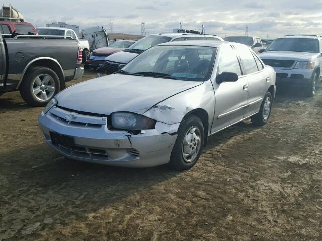 1G1JC52FX47261717 - 2004 CHEVROLET CAVALIER GRAY photo 2