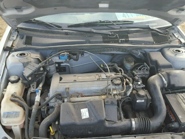 1G1JC52FX47261717 - 2004 CHEVROLET CAVALIER GRAY photo 7