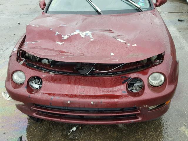 JH4DC4463TS016523 - 1996 ACURA INTEGRA SE RED photo 9