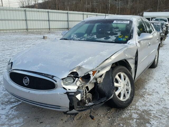 2G4WC532651293020 - 2005 BUICK LACROSSE C SILVER photo 2