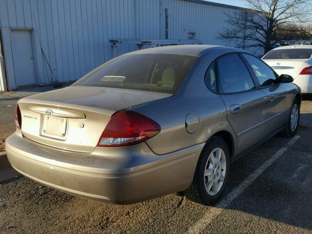 1FAFP53U07A174811 - 2007 FORD TAURUS SE GRAY photo 4