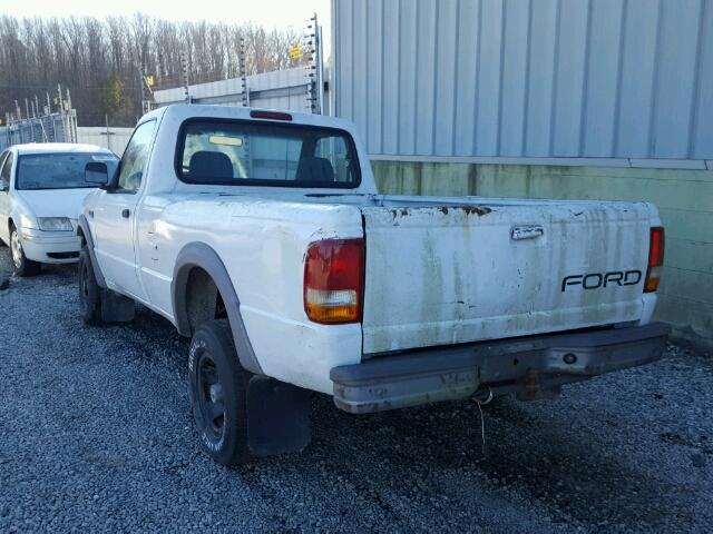 1FTCR11X0RTA57279 - 1994 FORD RANGER WHITE photo 3