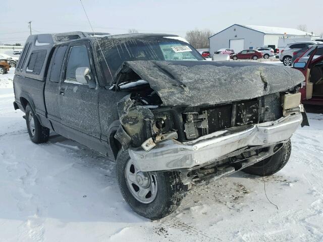 1B7GL23X2RS679653 - 1994 DODGE DAKOTA BLACK photo 1