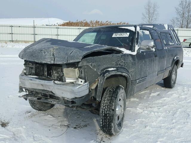 1B7GL23X2RS679653 - 1994 DODGE DAKOTA BLACK photo 2