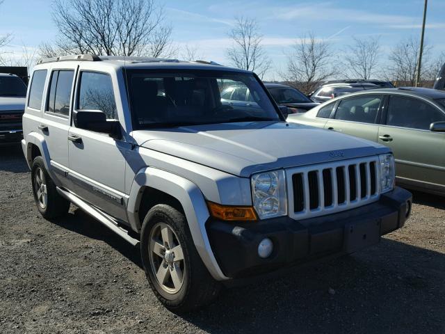 1J8HG48K96C291738 - 2006 JEEP COMMANDER SILVER photo 1