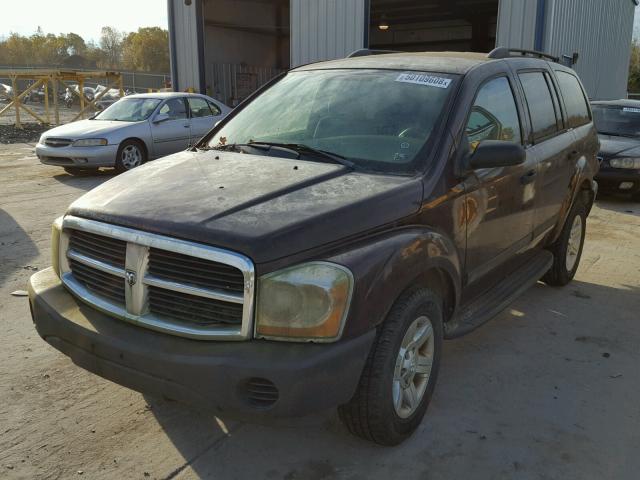 1D4HB38NX5F567869 - 2005 DODGE DURANGO ST MAROON photo 2