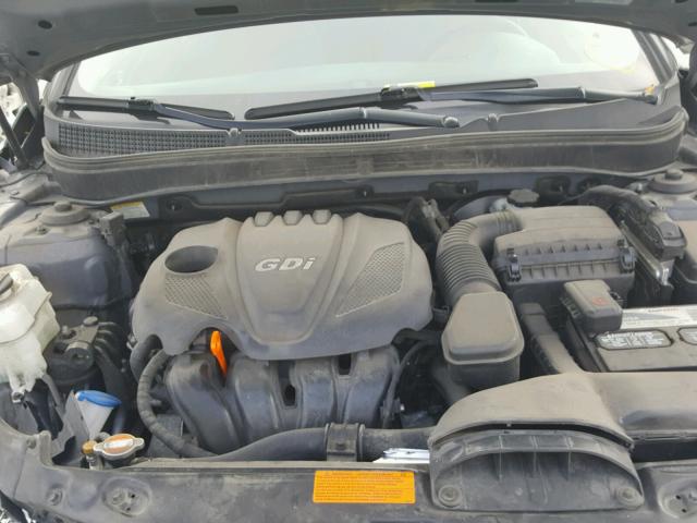 5NPEB4AC7DH508460 - 2013 HYUNDAI SONATA GLS GRAY photo 7