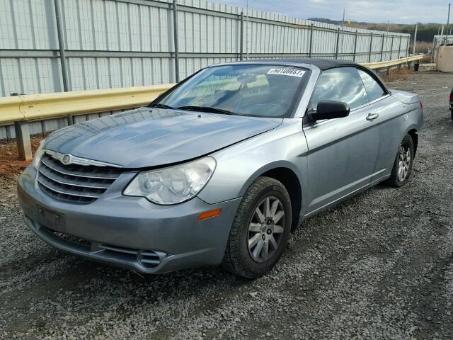 1C3LC45K08N267261 - 2008 CHRYSLER SEBRING GRAY photo 2