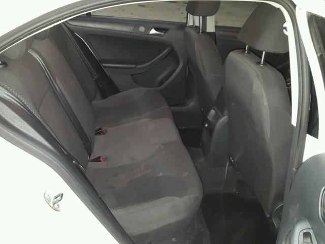 3VW2K7AJ4EM230175 - 2014 VOLKSWAGEN JETTA BASE 白色 照片 6