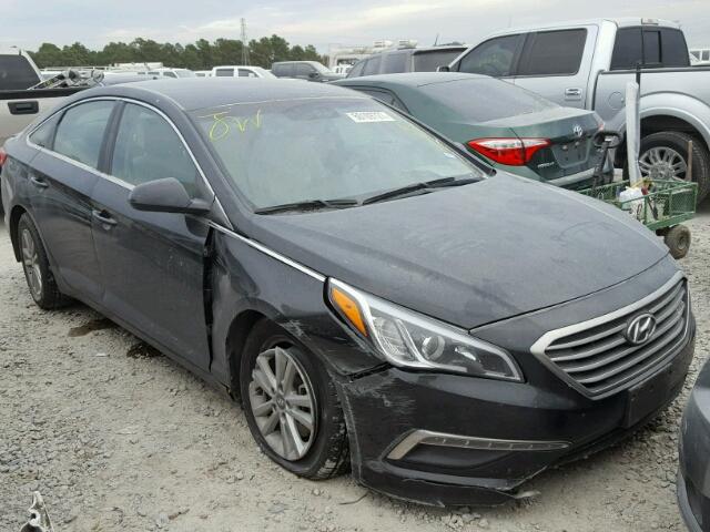 5NPE24AF8FH224638 - 2015 HYUNDAI SONATA SE BLACK photo 1