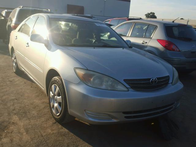 4T1BE32K14U802299 - 2004 TOYOTA CAMRY LE SILVER photo 1