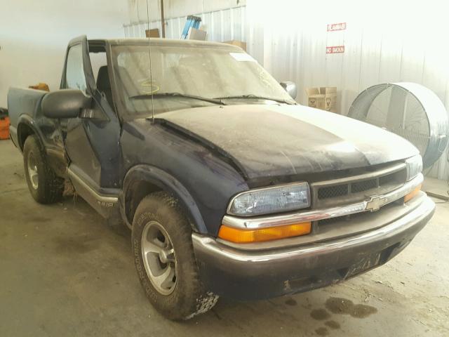 1GCCS14H638255996 - 2003 CHEVROLET S TRUCK S1 BLUE photo 1