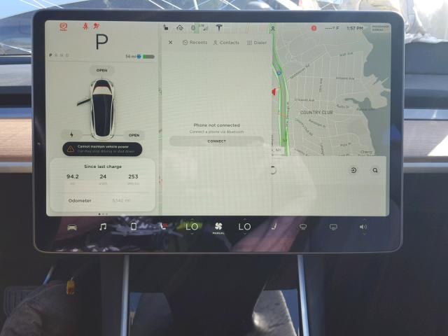 5YJ3E1EA2JF009288 - 2018 TESLA MODEL 3 თეთრი ფოტო 9