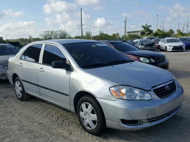 1NXBR32E66Z741646 - 2006 TOYOTA COROLLA CE SILVER photo 1