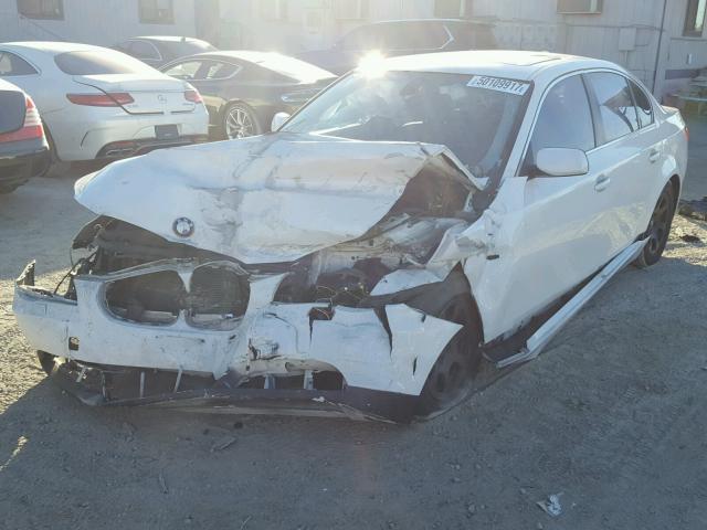 WBANA53524B848668 - 2004 BMW 525 I WHITE photo 2