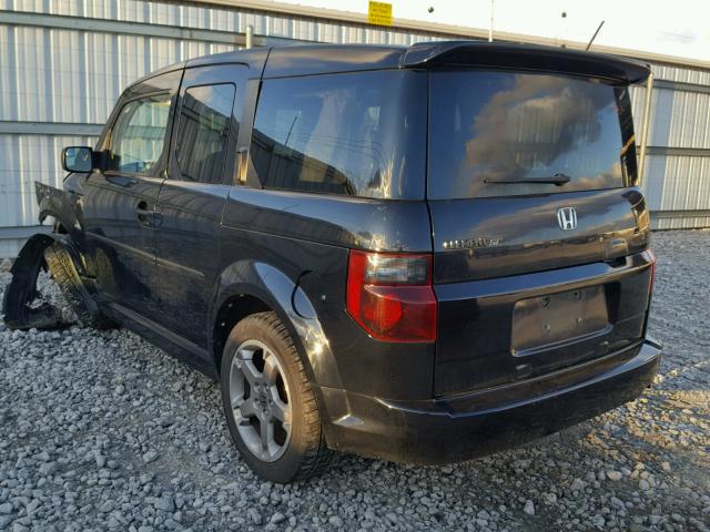 5J6YH18998L009031 - 2008 HONDA ELEMENT BLACK photo 3