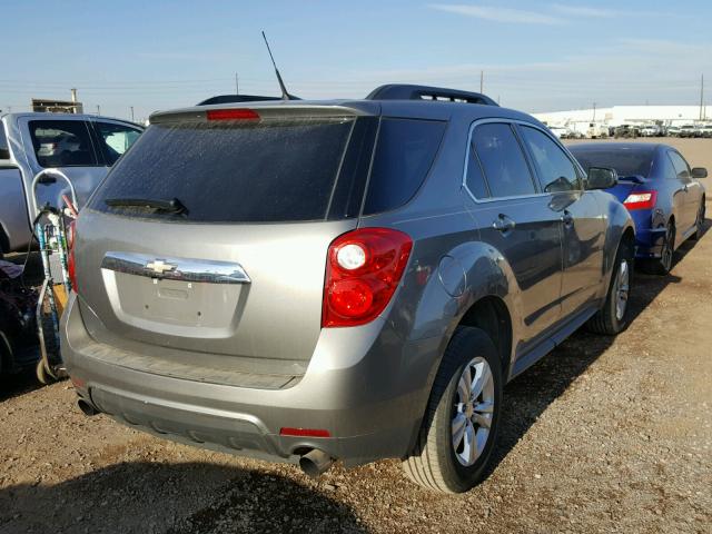 2GNFLDE59C6259764 - 2012 CHEVROLET EQUINOX LT GRAY photo 4