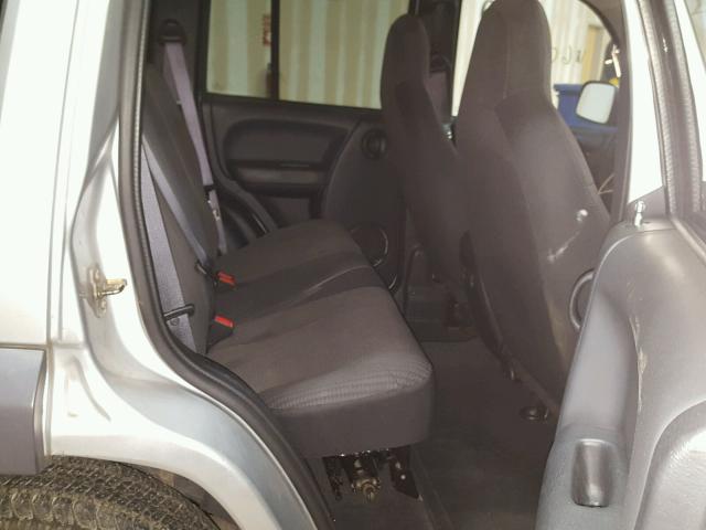 1J4GL48K23W708250 - 2003 JEEP LIBERTY SP SILVER photo 6