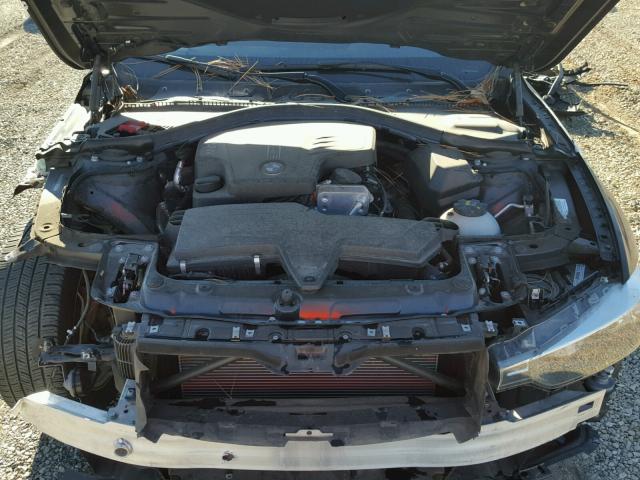 WBA3C1G5XENR49994 - 2014 BMW 328 I SULE BLACK photo 7