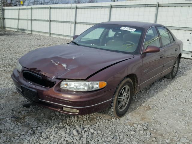 2G4WB52K1X1580465 - 1999 BUICK REGAL LS BROWN photo 2