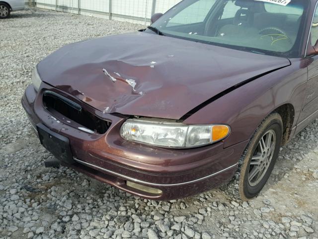 2G4WB52K1X1580465 - 1999 BUICK REGAL LS 棕色 照片 9