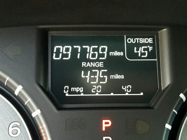 5FNRL5H49CB057709 - 2012 HONDA ODYSSEY EX CHARCOAL photo 8