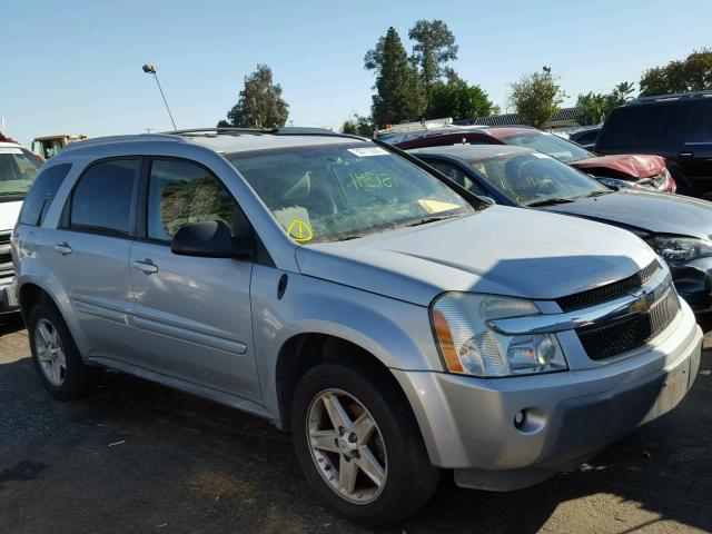 2CNDL63F256031708 - 2005 CHEVROLET EQUINOX LT SILVER photo 1