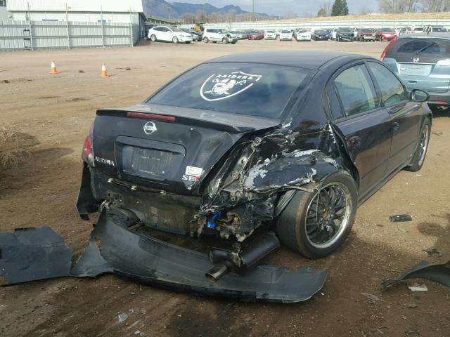 1N4BL11D85C394849 - 2005 NISSAN ALTIMA SE BLACK photo 4