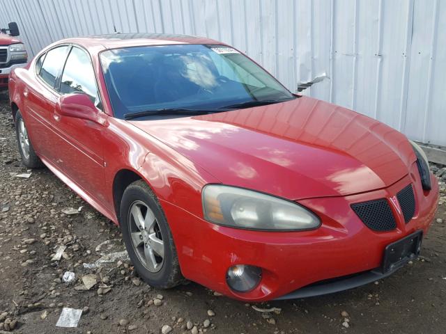 2G2WP552781151788 - 2008 PONTIAC GRAND PRIX Қызыл фото 1