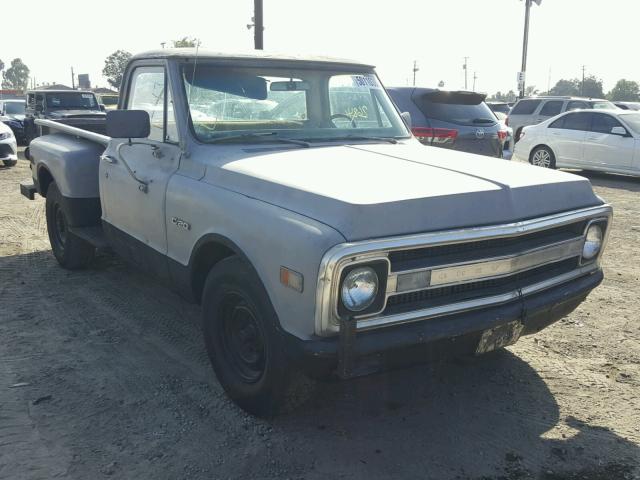 CE249Z855253 - 1969 CHEVROLET PICK UP GRAY photo 1