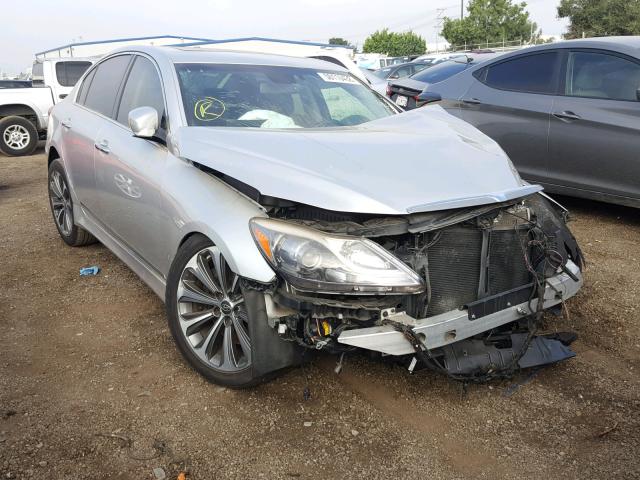 KMHGC4DH2DU257152 - 2013 HYUNDAI GENESIS 5. SILVER photo 1