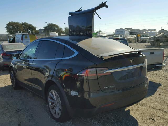 5YJXCBE24GF027712 - 2016 TESLA MODEL X BLACK photo 3