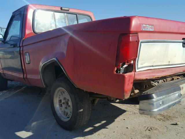 1FTCR10AXNTA87171 - 1992 FORD RANGER RED photo 9