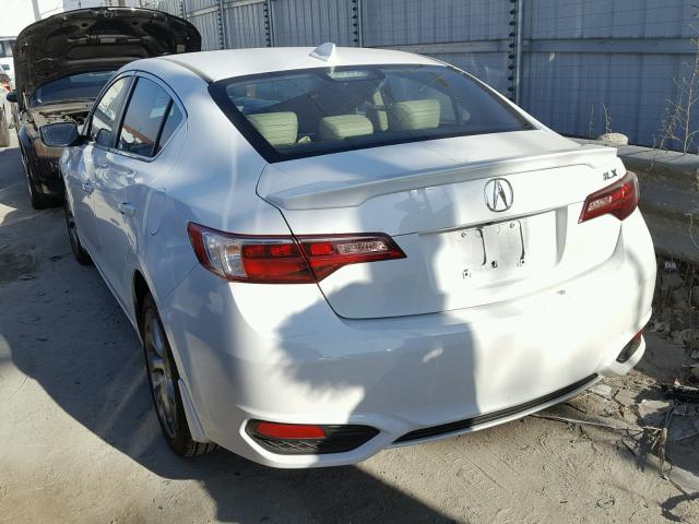 19UDE2F76HA012308 - 2017 ACURA ILX PREMIU WHITE photo 3