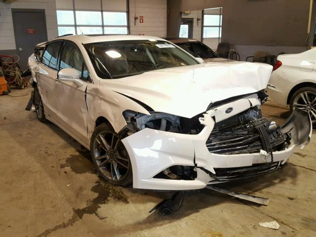 3FA6P0K9XER238694 - 2014 FORD FUSION TIT WHITE photo 1