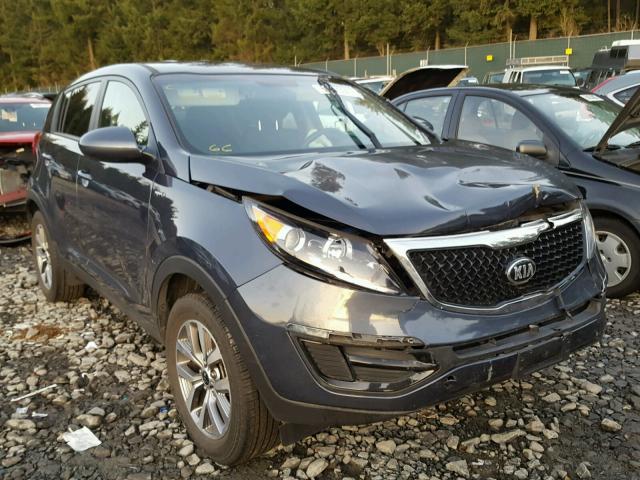 KNDPBCAC0F7737914 - 2015 KIA SPORTAGE L BLUE photo 1