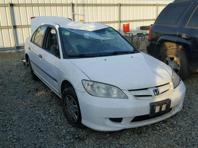 2HGES16394H611378 - 2004 HONDA CIVIC DX V WHITE photo 1